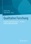 Mruck / Mey |  Qualitative Forschung | Buch |  Sack Fachmedien