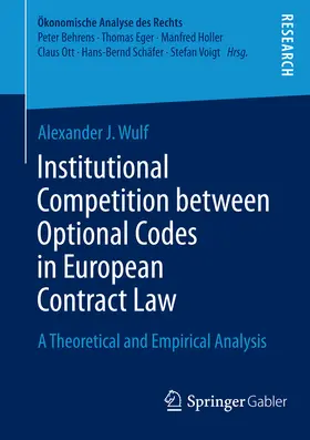 Wulf | Institutional Competition between Optional Codes in European Contract Law | E-Book | www.sack.de