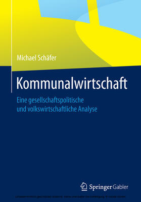 Schäfer | Kommunalwirtschaft | E-Book | sack.de