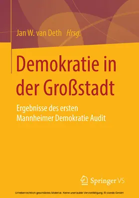 van Deth |  Demokratie in der Großstadt | eBook | Sack Fachmedien