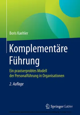 Kaehler |  Komplementäre Führung | eBook | Sack Fachmedien