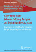 Kuhlee / van Buer / Winch |  Governance in der Lehrerausbildung: Analysen aus England und Deutschland | eBook | Sack Fachmedien