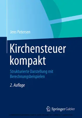 Petersen |  Kirchensteuer kompakt | eBook | Sack Fachmedien