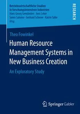 Fowinkel | Human Resource Management Systems in New Business Creation | Buch | 978-3-658-05981-1 | www.sack.de