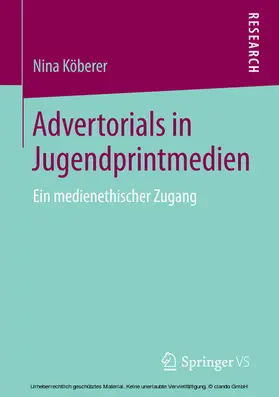 Köberer | Advertorials in Jugendprintmedien | E-Book | www.sack.de