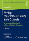 Stoffel |  Privileg Pauschalbesteuerung in der Schweiz | Buch |  Sack Fachmedien