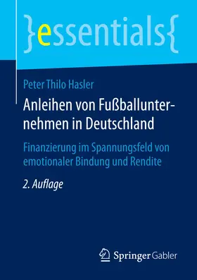 Hasler | Anleihen von Fußballunternehmen in Deutschland | E-Book | www.sack.de
