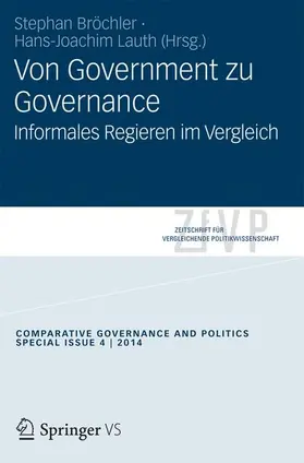 Bröchler / Lauth | Von Government zu Governance | Buch | 978-3-658-06144-9 | www.sack.de