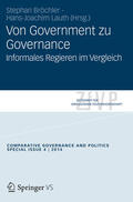 Bröchler / Lauth |  Von Government zu Governance | eBook | Sack Fachmedien