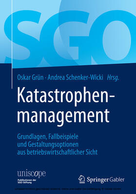 Grün / Schenker-Wicki | Katastrophenmanagement | E-Book | sack.de