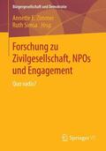 Simsa / Zimmer |  Forschung zu Zivilgesellschaft, NPOs und Engagement | Buch |  Sack Fachmedien
