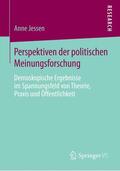 Jessen |  Perspektiven der politischen Meinungsforschung | Buch |  Sack Fachmedien