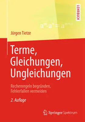 Tietze |  Terme, Gleichungen, Ungleichungen | eBook | Sack Fachmedien