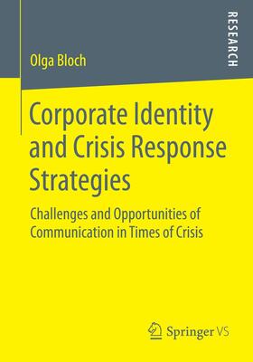 Bloch | Corporate Identity and Crisis Response Strategies | Buch | sack.de