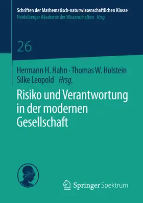 Hahn / Holstein / Leopold |  Risiko und Verantwortung in der modernen Gesellschaft | eBook | Sack Fachmedien