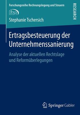 Tschersich | Ertragsbesteuerung der Unternehmenssanierung | Buch | sack.de