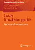 Dahme / Wohlfahrt |  Soziale Dienstleistungspolitik | eBook | Sack Fachmedien