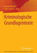 Klimke / Legnaro |  Kriminologische Grundlagentexte | eBook | Sack Fachmedien