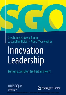Kaudela-Baum / Holzer / Kocher |  Innovation Leadership | eBook | Sack Fachmedien