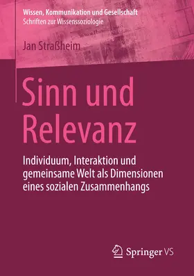 Straßheim |  Sinn und Relevanz | eBook | Sack Fachmedien