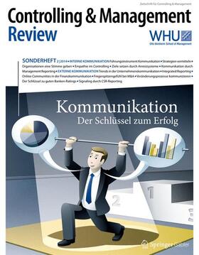 Schäffer / Weber |  Controlling & Management Review Sonderheft 2-2014 | Buch |  Sack Fachmedien
