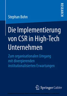 Bohn | Die Implementierung von CSR in High-Tech Unternehmen | E-Book | sack.de