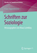 Oppenheimer / Lichtblau |  Schriften zur Soziologie | eBook | Sack Fachmedien