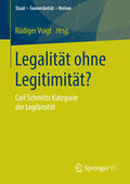 Voigt |  Legalität ohne Legitimität? | eBook | Sack Fachmedien
