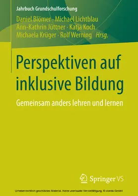 Blömer / Lichtblau / Jüttner | Perspektiven auf inklusive Bildung | E-Book | sack.de