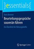 Brenner |  Beurteilungsgespräche souverän führen | Buch |  Sack Fachmedien