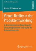 Rademacher |  Virtual Reality in der Produktentwicklung | Buch |  Sack Fachmedien