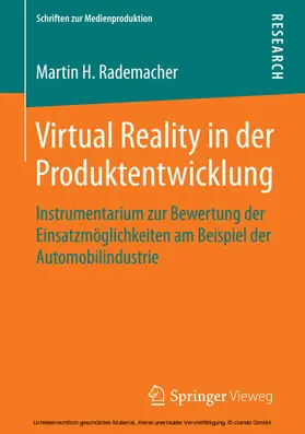 Rademacher | Virtual Reality in der Produktentwicklung | E-Book | sack.de