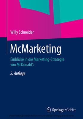 Schneider | McMarketing | E-Book | sack.de