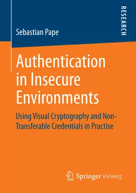 Pape | Authentication in Insecure Environments | E-Book | www.sack.de