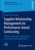Kleemann |  Supplier Relationship Management im Performance-based Contracting | eBook | Sack Fachmedien