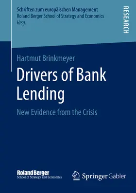 Brinkmeyer | Drivers of Bank Lending | E-Book | www.sack.de