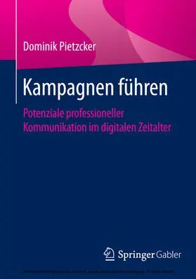 Pietzcker | Kampagnen führen | E-Book | sack.de