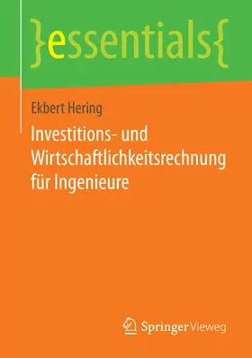 Hering | Investitions- und Wirtschaftlichkeitsrechnung für Ingenieure | E-Book | www.sack.de