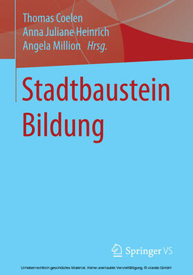 Coelen / Heinrich / Million | Stadtbaustein Bildung | E-Book | sack.de