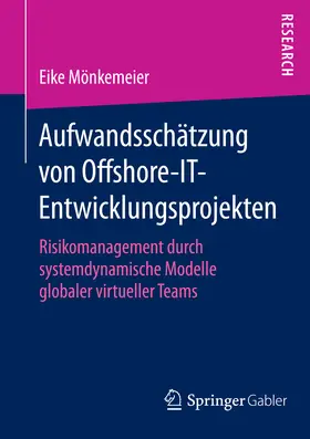 Mönkemeier | Aufwandsschätzung von Offshore-IT-Entwicklungsprojekten | E-Book | www.sack.de