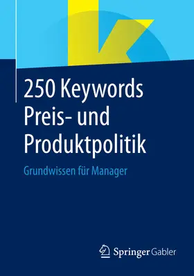 250 Keywords Preis- und Produktpolitik | E-Book | www.sack.de