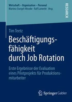Teetz |  Beschäftigungsfähigkeit durch Job Rotation | Buch |  Sack Fachmedien
