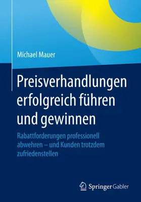 Mauer | Preisverhandlungen erfolgreich führen und gewinnen | E-Book | www.sack.de