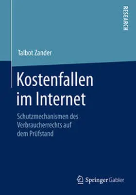 Zander |  Kostenfallen im Internet | Buch |  Sack Fachmedien