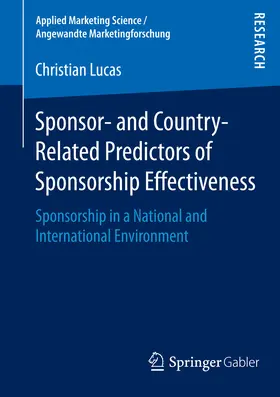 Lucas | Sponsor- and Country-Related Predictors of Sponsorship Effectiveness | E-Book | sack.de