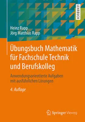 Rapp |  Übungsbuch Mathematik für Fachschule Technik und Berufskolleg | eBook | Sack Fachmedien
