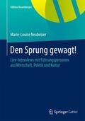 Neubeiser |  Den Sprung gewagt! | Buch |  Sack Fachmedien
