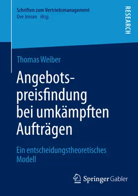 Weiber | Angebotspreisfindung bei umkämpften Aufträgen | E-Book | www.sack.de