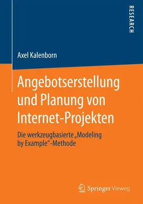 Kalenborn |  Angebotserstellung und Planung von Internet-Projekten | Buch |  Sack Fachmedien
