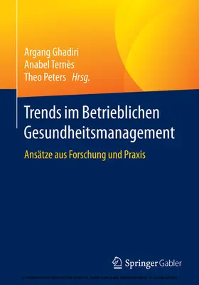 Ghadiri / Ternès / Peters | Trends im Betrieblichen Gesundheitsmanagement | E-Book | sack.de